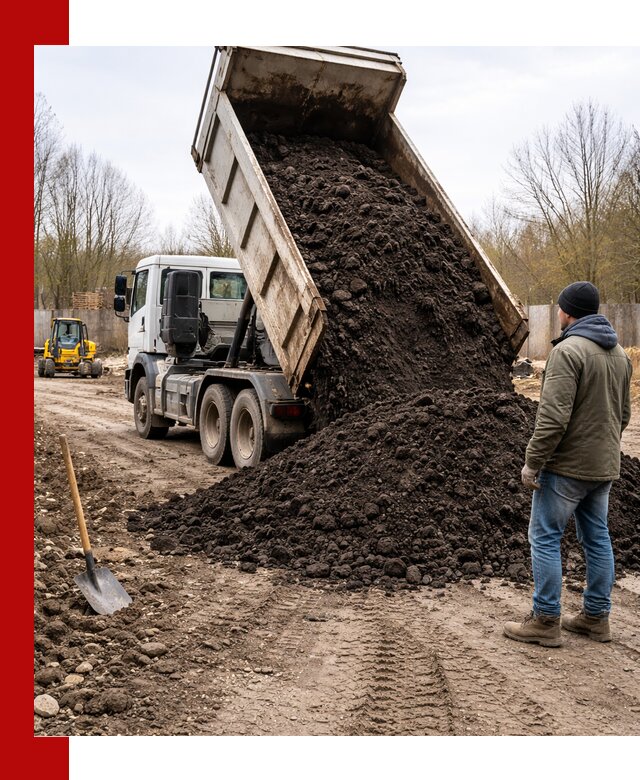 Доставка чернозема навалом в Алексеевке быстро и выгодно