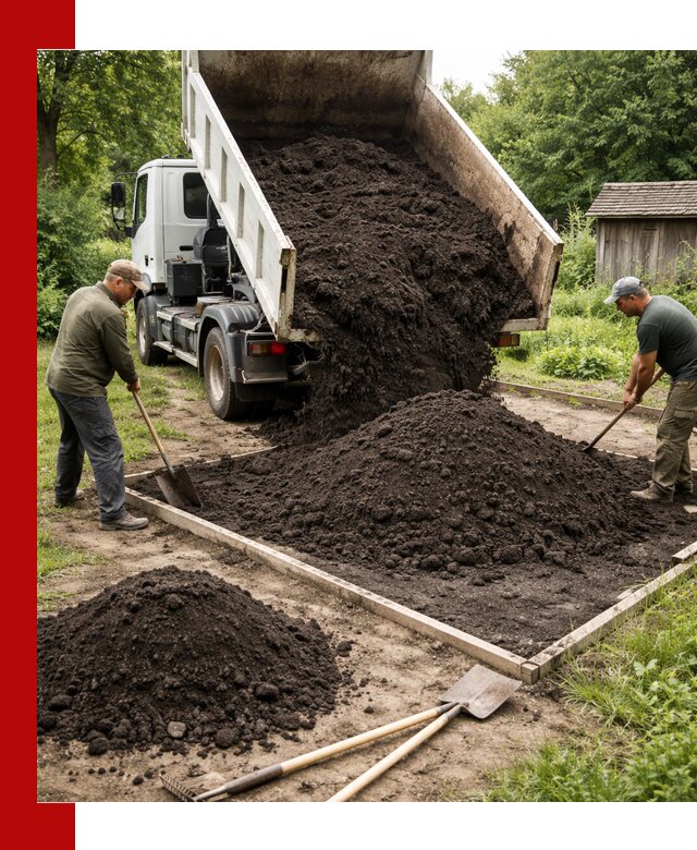 Купить чистый чернозем для огорода с доставкой в Алексеевке