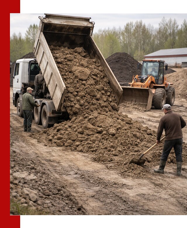 Доставка глин и суглинков в Алексеевке оптом и вкрай