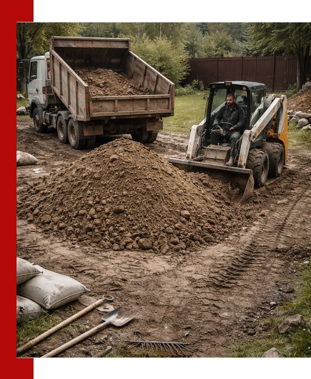 Суглинок для планировки участков в Алексеевке с доставкой и выгрузкой