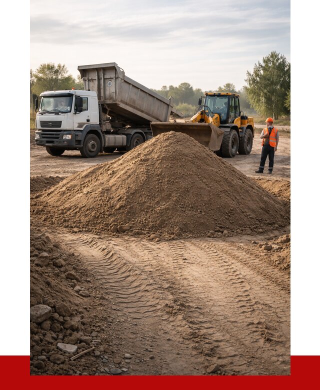 Купить песчаный грунт с доставкой в Алексеевке от 4252 р. | ПРОНЕРУДЛкв