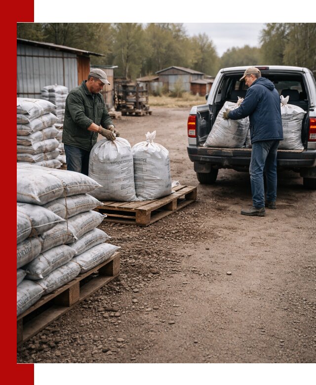 Купить конский навоз в мешках с доставкой в Алексеевке