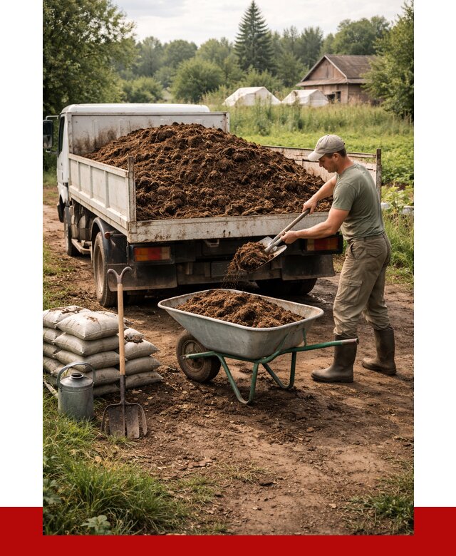 Купить коровий навоз с доставкой в Алексеевке от 1822 р. | ПРОНЕРУДЛкв