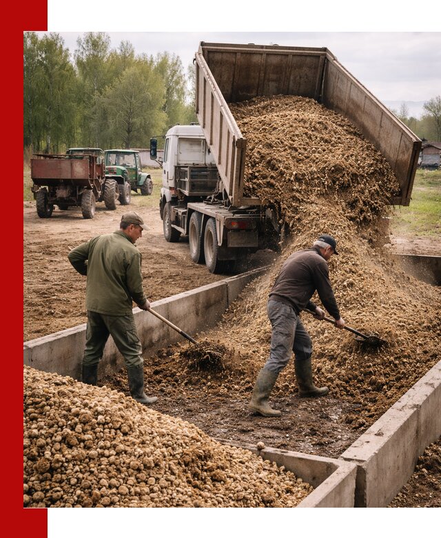 Куриный помет с доставкой в Алексеевке оптом и в розницу