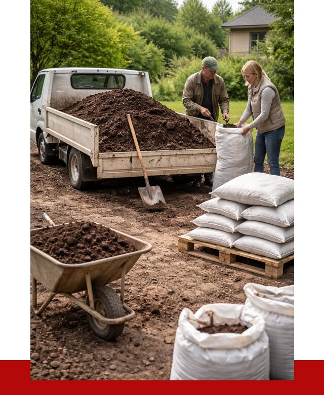 Перегной в мешках с доставкой в Алексеевке от 2227 р. | ПРОНЕРУДЛкв