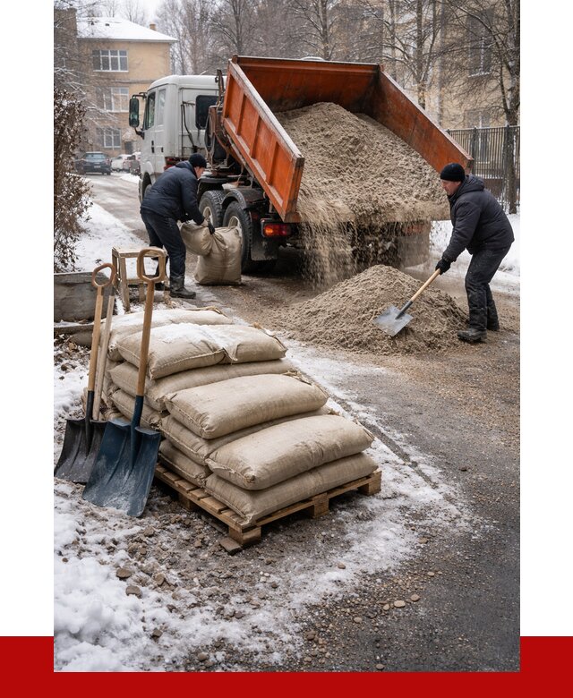 Противогололедные материалы оптом в Алексеевке от 4252 р. | ПРОНЕРУДЛкв