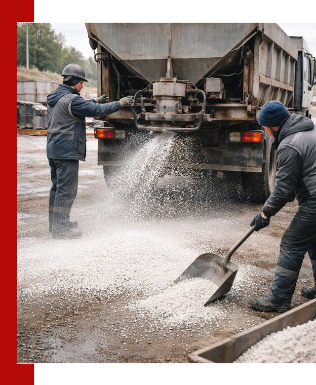 Доставка и продажа хлористого кальция в Алексеевке