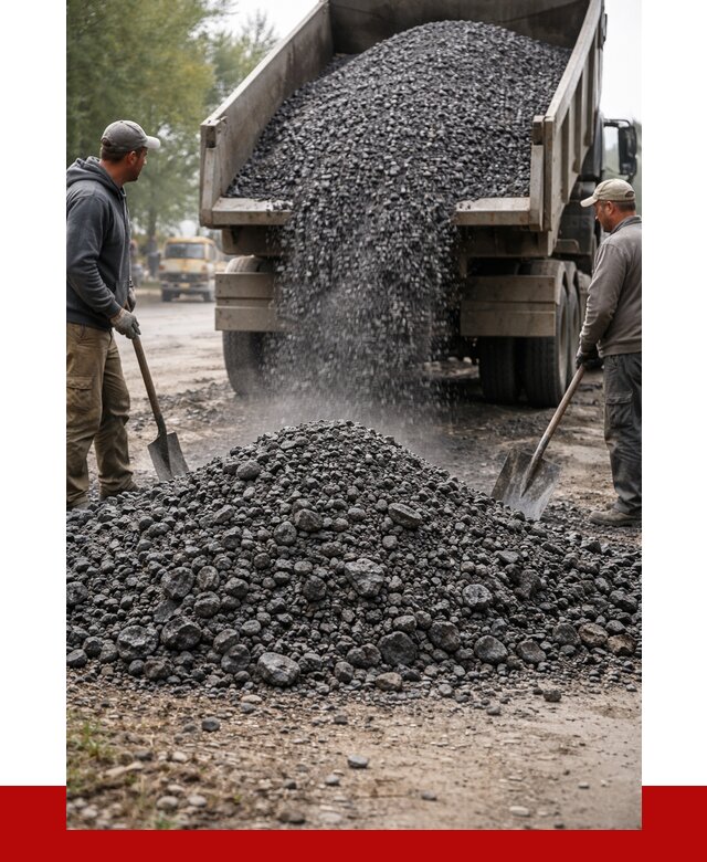 Дробленый асфальт в Алексеевке от 2835 р. с доставкой | ПРОНЕРУДЛкв
