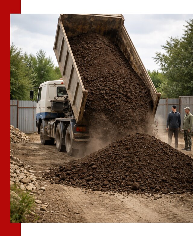 Доставка самосвалом 10 кубов в Алексеевке быстро и надёжно