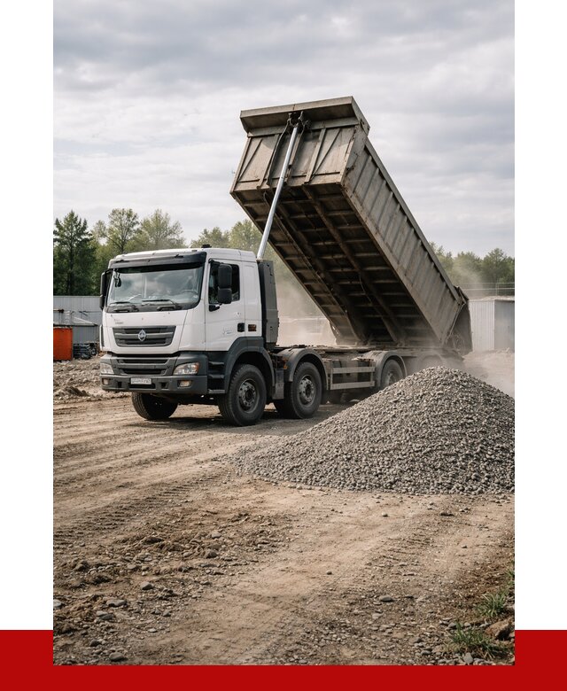 Доставка самосвалом 40 кубов в Алексеевке от 9112 р. | ПРОНЕРУДЛкв