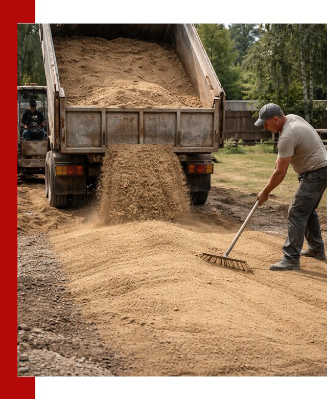 Отсыпка участка песком в Алексеевке быстро и качественно
