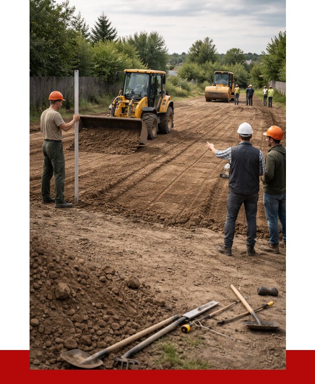 Планировка участка грунтом в Алексеевке от 4556 р ПРОНЕРУДЛкв